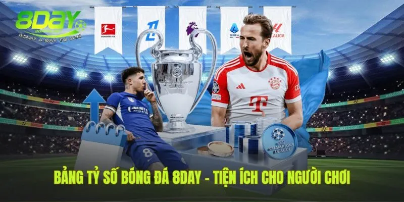 Bảng kết quả bóng đá tích hợp kèo cược tiện lợi