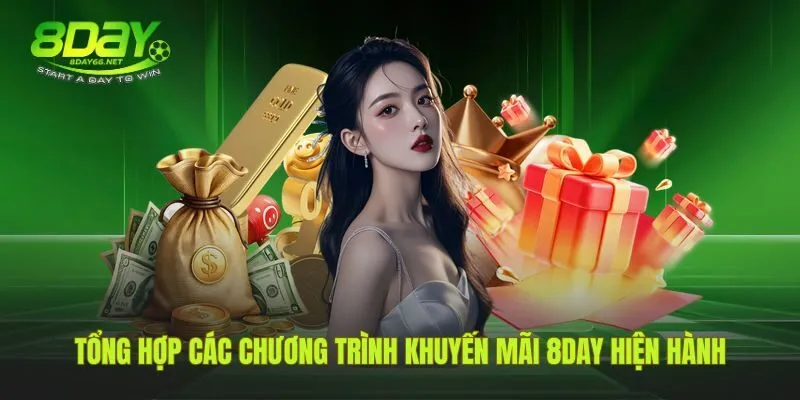 Tổng hợp phúc lợi giá trị từ khuyến mãi 8Day độc quyền